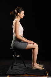 Woman White Female Studio Poses